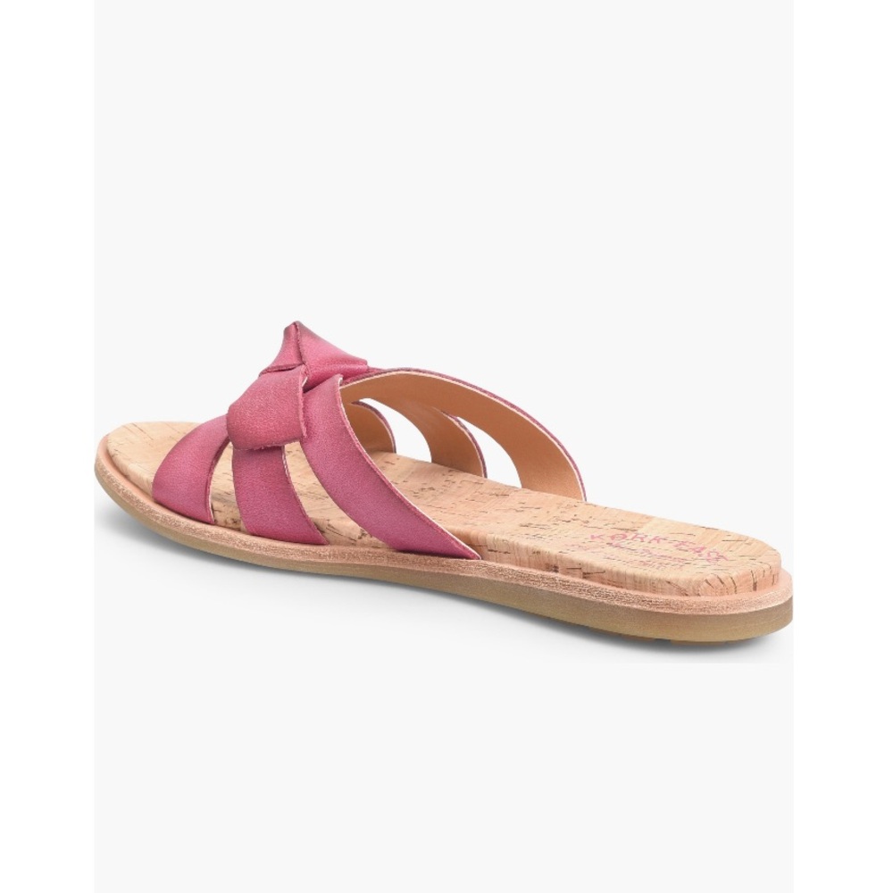 Kork-Ease The Original Brigit Slide Sandals Bright Purple & Tan Women’s Size 6 - Picture 4 of 14